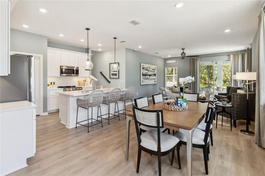 Furnished interior view inside a new home in Terra Haven, St. Cloud (Image 10). Furnished interior view inside a new home in Terra Haven, St. Cloud (Image 10).