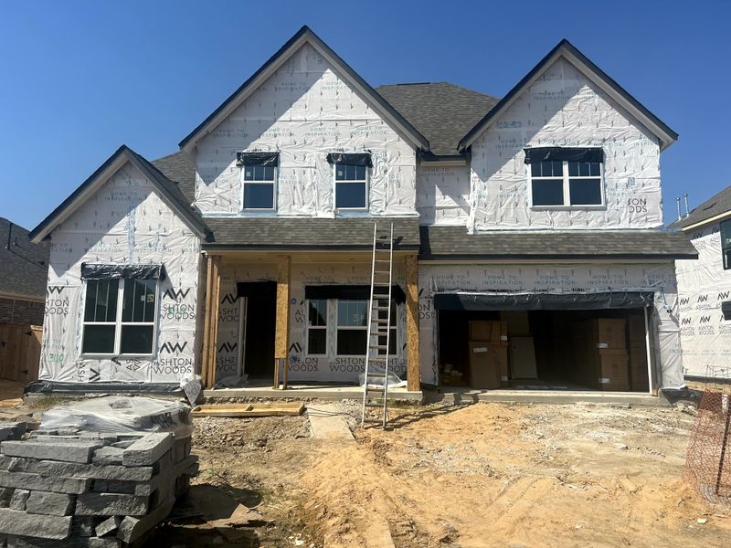 Construction progress - 3110 Wickfield Pass Lane