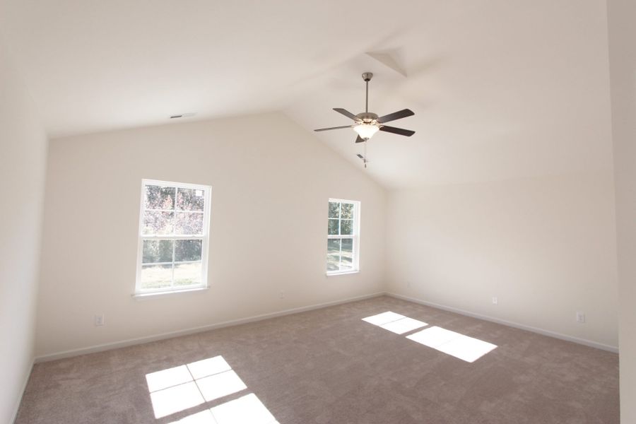 Representative unfurnished interior of a home built from the Burlington by Keystone Homes NC in The Wilcox, Greensboro (Image 25).
