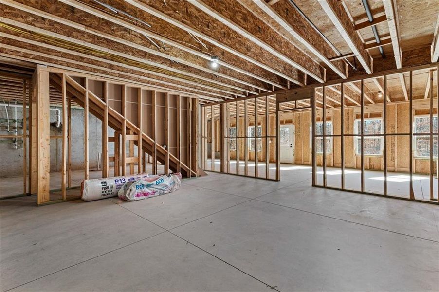 In-progress construction of a new home in , Lawrenceville, GA (Image 41).