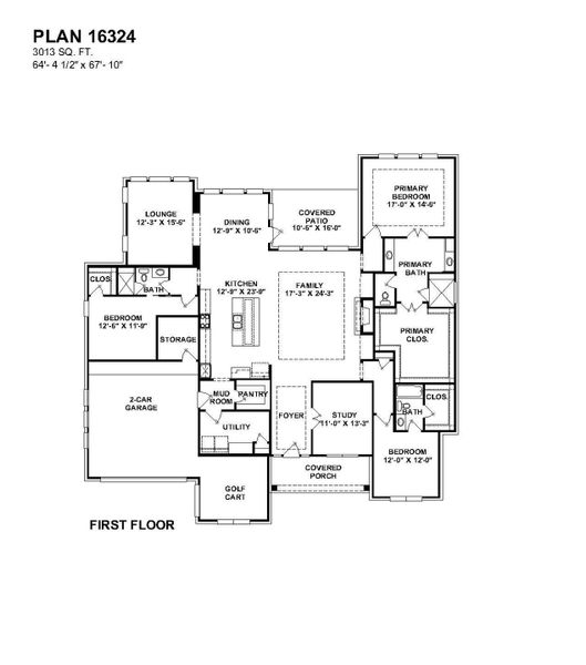2D floor plan layout of this home in Chambers Creek, Willis, TX (Image 3).