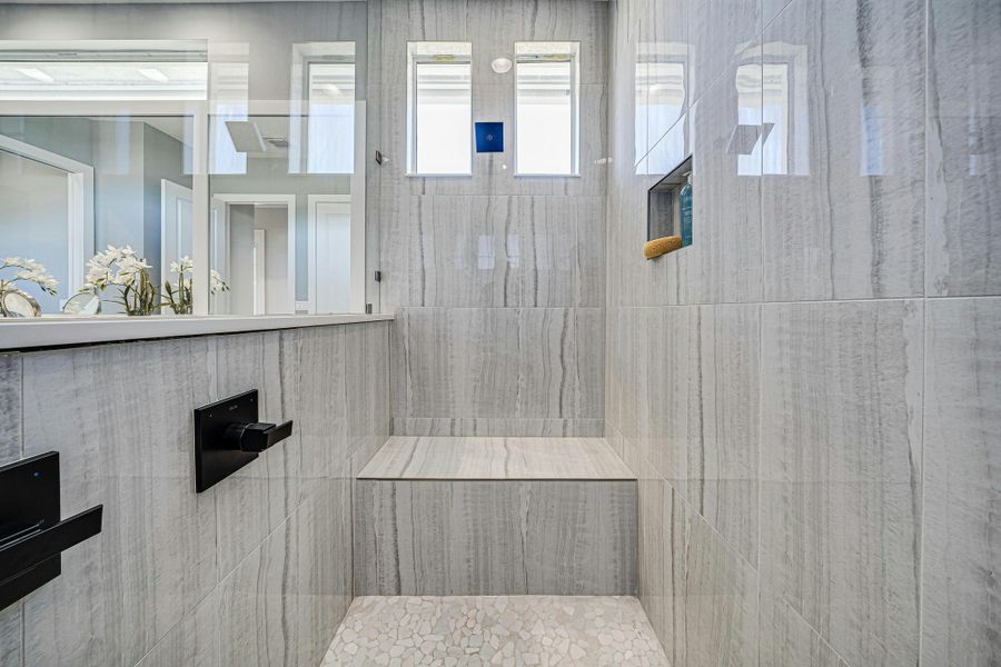 Furnished interior view inside a new home in Lucaya Pointe, Vero Beach (Image 14).