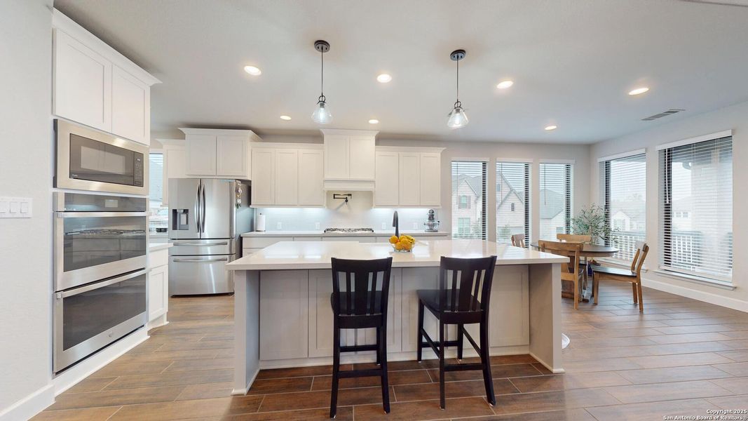 Furnished interior view inside a new home in Weston Oaks 55', San Antonio (Image 39).
