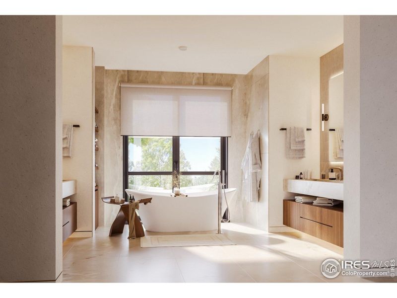 Furnished interior view inside a new home in , Boulder (Image 4).