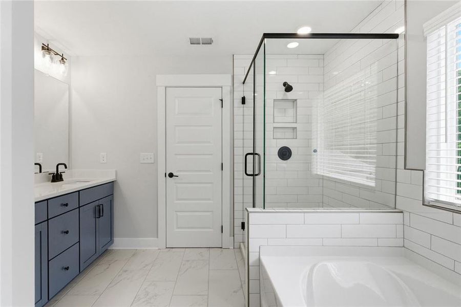 Furnished interior view inside a new home in Marble Tree, Ball Ground (Image 26).