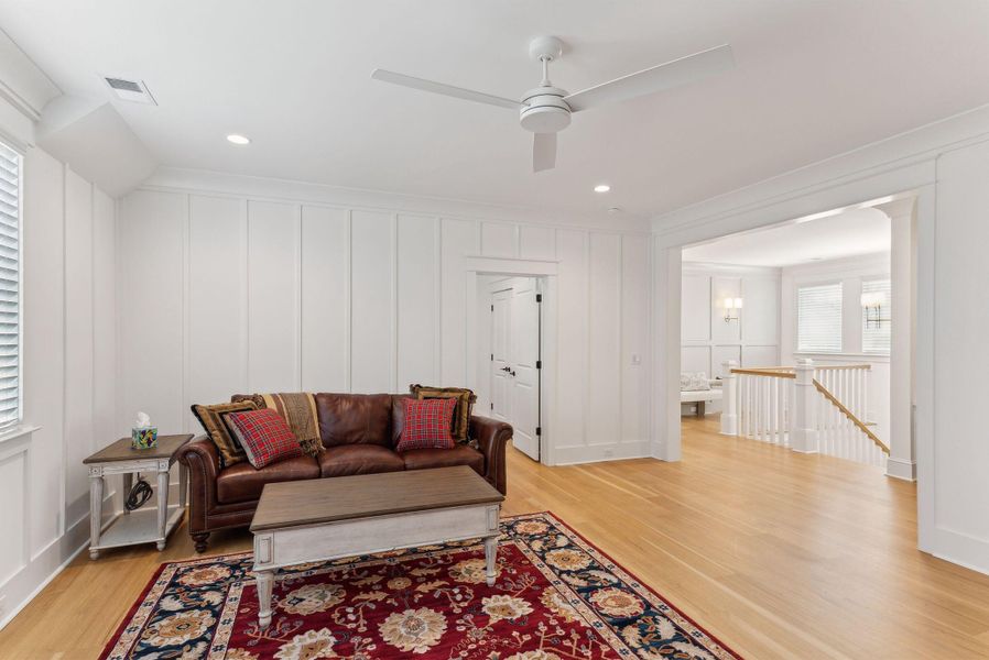 Furnished interior view inside a new home in Daniel Island Park, Charleston (Image 41).