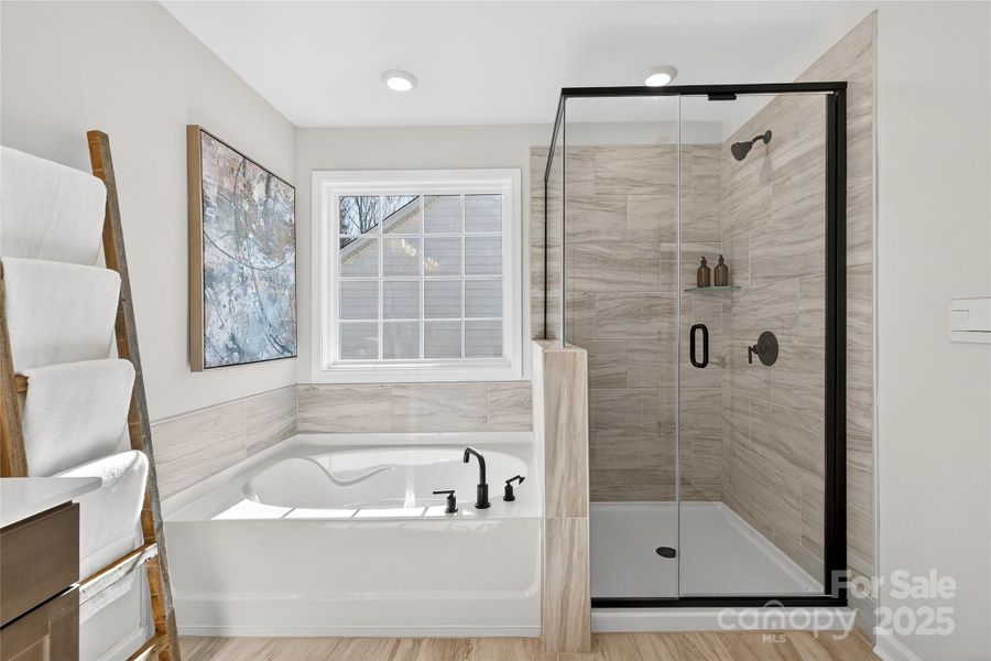 Furnished interior view inside a new home in Falls Cove, Troutman (Image 30).