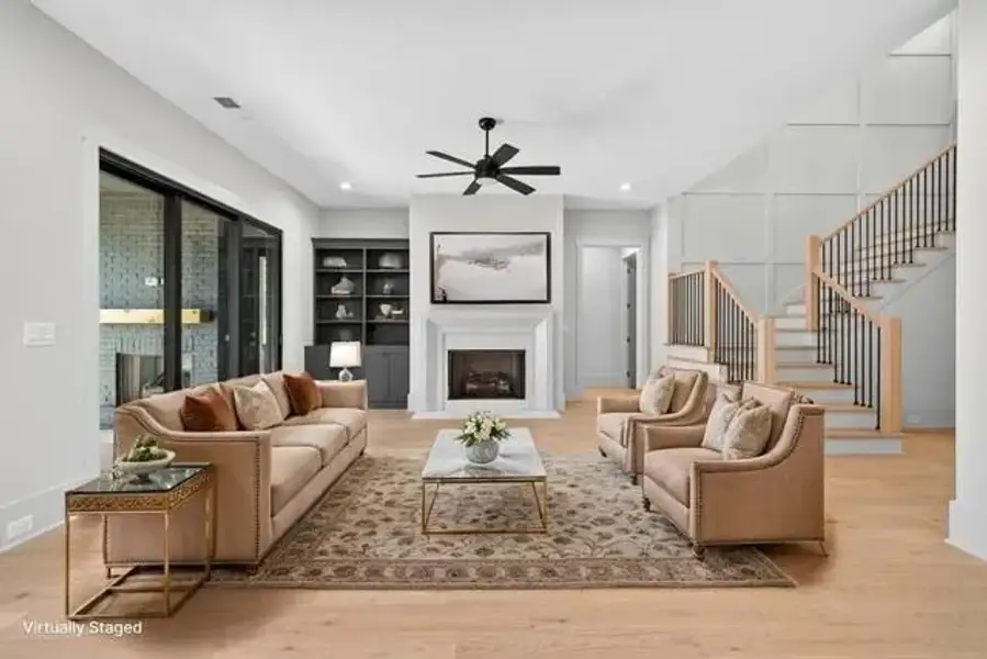 Furnished interior view inside a new home in The Manors, Jefferson (Image 10).