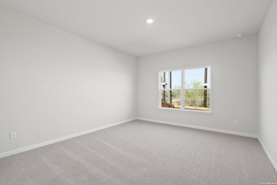 Spacious, unfurnished interior of a new home in Katzer Ranch, Converse (Image 24). Spacious, unfurnished interior of a new home in Katzer Ranch, Converse (Image 24).