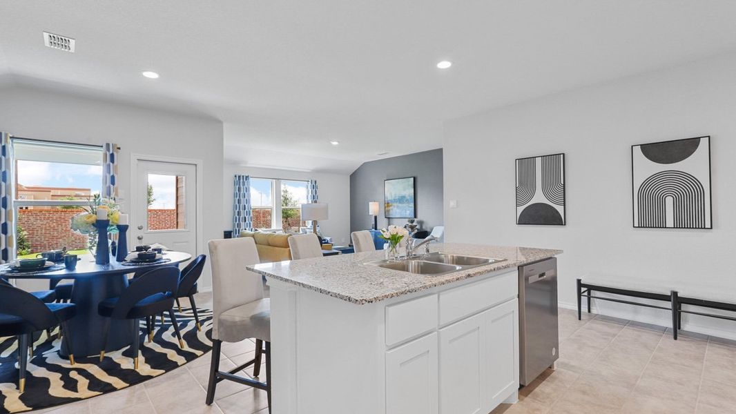 Furnished interior view inside a new home in Sunnycreek, Fort Worth (Image 7).