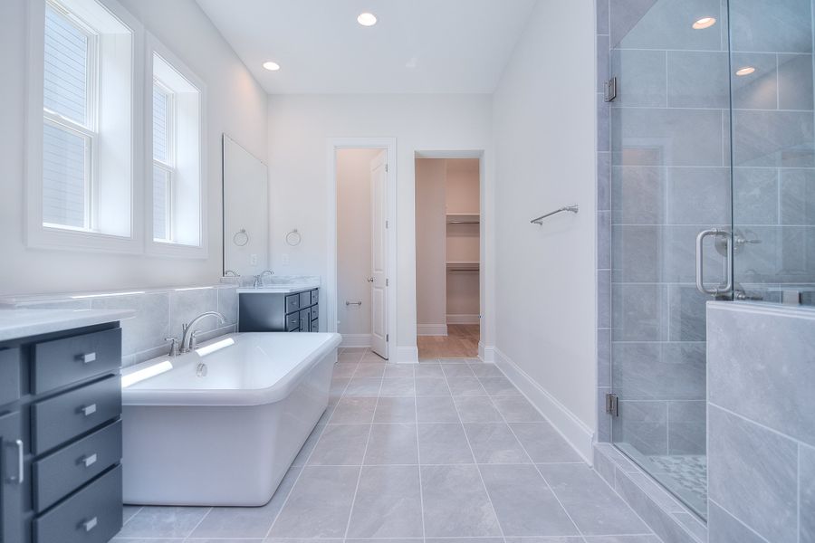 Representative furnished interior of a home built from the St Andrews by Greybrook Homes in Edmunds Farm, Clover (Image 13).