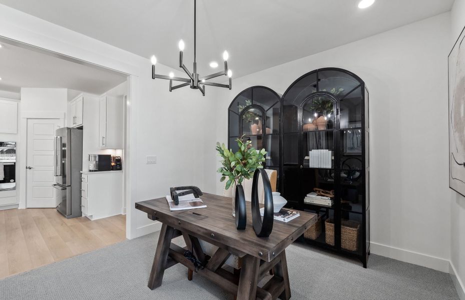 Representative furnished interior of a home built from the Bedrock by Pulte Homes in The Retreat at Carolina Ridge, Harrisburg (Image 43).