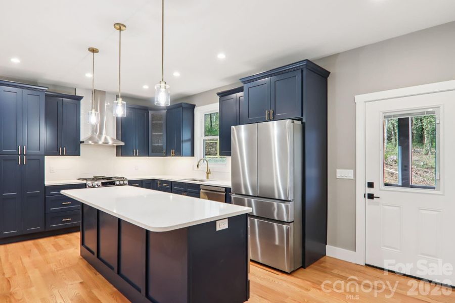 Furnished interior view inside a new home in , Hendersonville (Image 15).