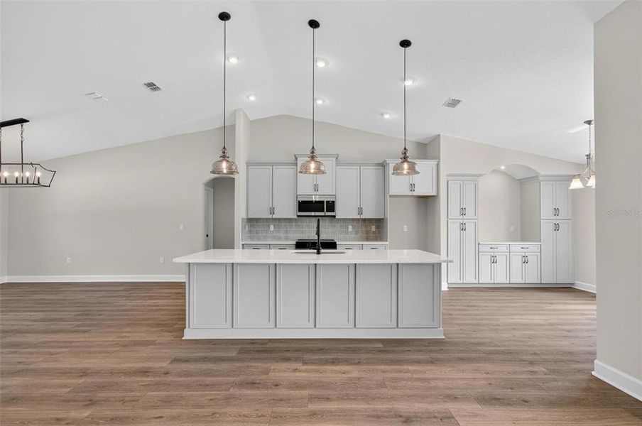 Furnished interior view inside a new home in , Palm Coast (Image 16).