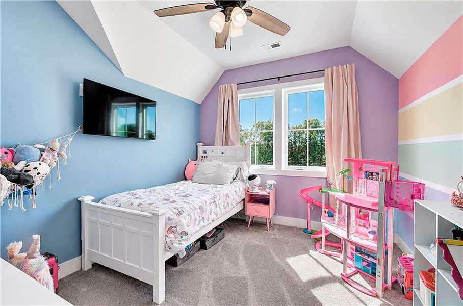 Furnished interior view inside a new home in , Calhoun (Image 8).