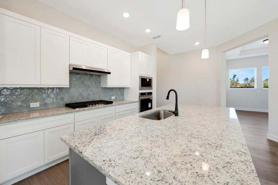 Furnished interior view inside a new home in ARTAVIA 45' Homesites, Conroe (Image 9).