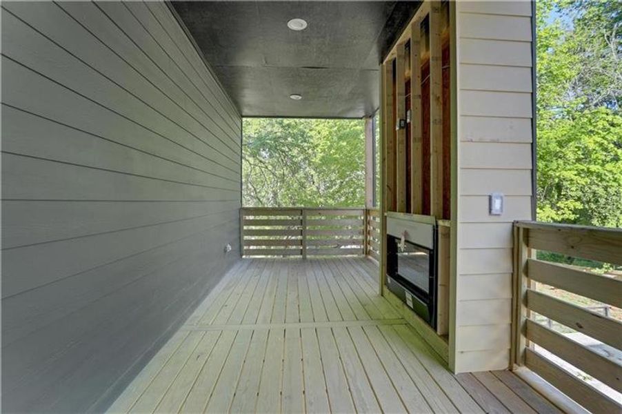 Exterior details and patio area of a home in , Scottdale (Image 27). Exterior details and patio area of a home in , Scottdale (Image 27).