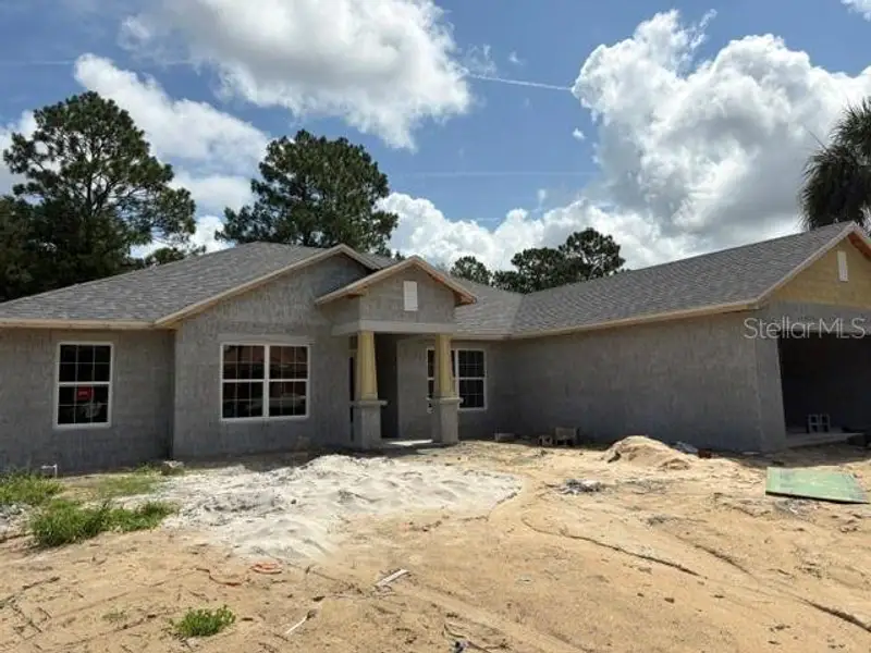 In-progress construction of a new home in Juliette Falls, Dunnellon, FL (Image 7). In-progress construction of a new home in Juliette Falls, Dunnellon, FL (Image 7).
