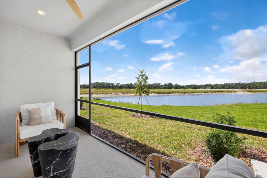 Representative exterior details of a home built from the Lakewood by Mattamy Homes in Crosswind Ranch, Parrish (Image 4).