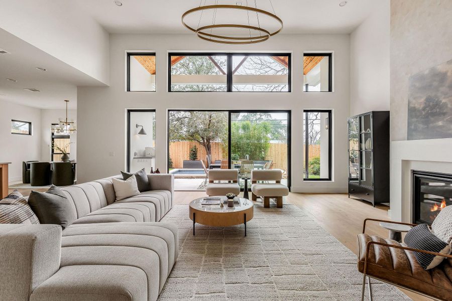 Furnished interior view inside a new home in , Austin (Image 5).