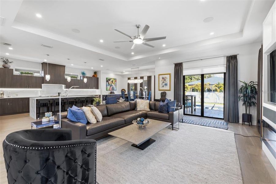 Furnished interior view inside a new home in , Tampa (Image 6).