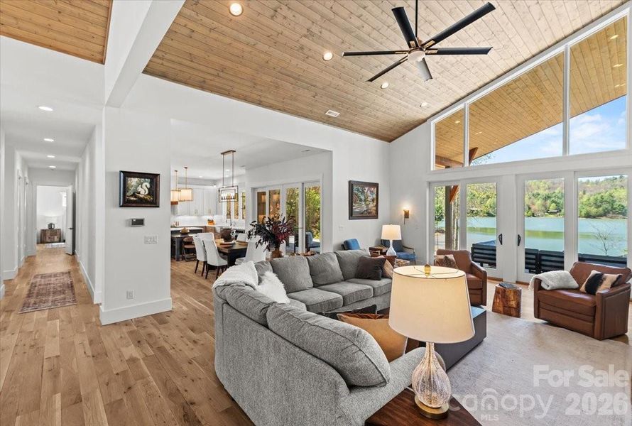 Furnished interior view inside a new home in , Brevard (Image 7).