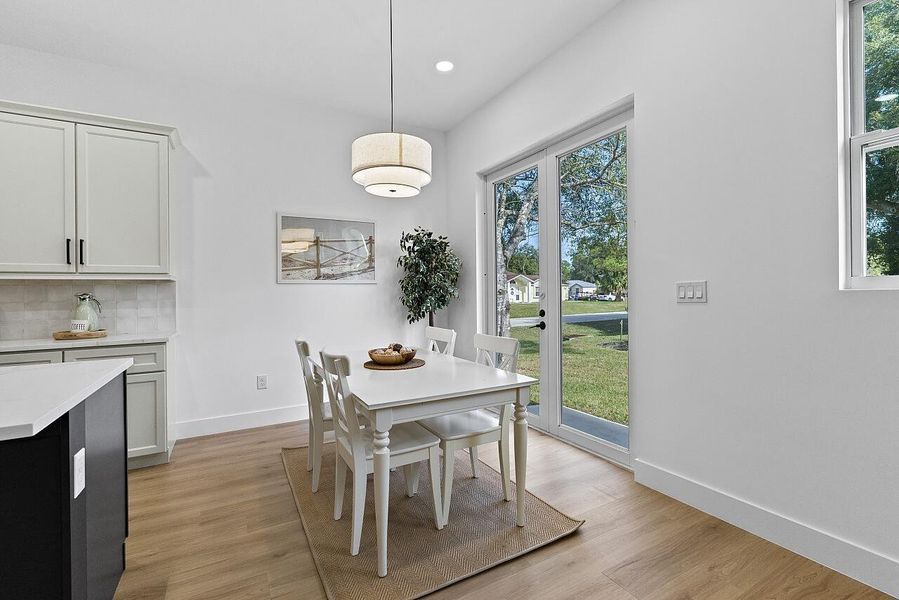 Furnished interior view inside a new home in , Vero Beach (Image 35).