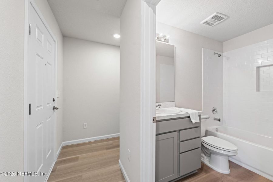 Furnished interior view inside a new home in , Jacksonville (Image 16).