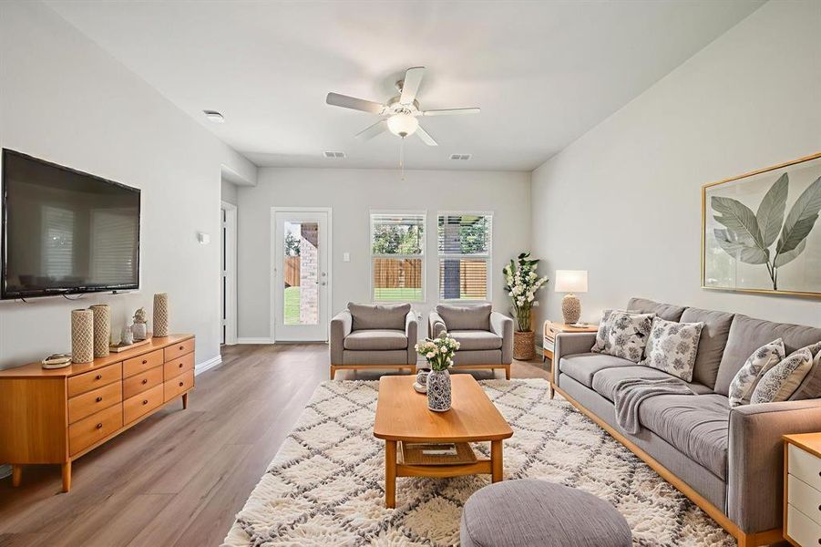 Photo is not of the actual home, but is an inspirational photo of builder’s model home and may depict options, furnishings, and/or decorator features that are not included.