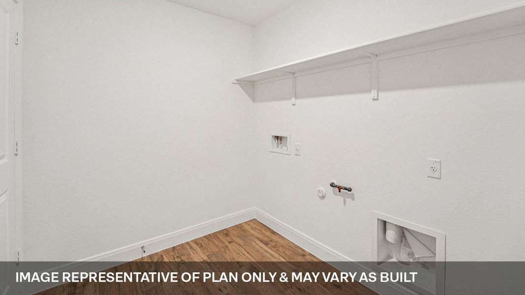 Spacious, unfurnished interior of a new home in Railhead, Cedar Creek (Image 20).