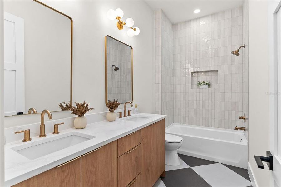 Furnished interior view inside a new home in , Tampa (Image 8).