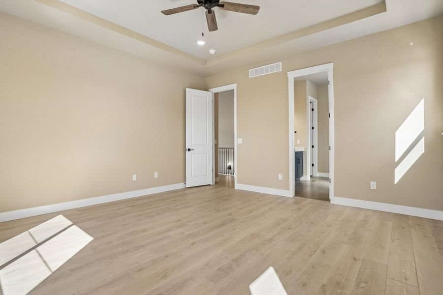 Spacious, unfurnished interior of a new home in Jackson Creek North, Monument (Image 47).