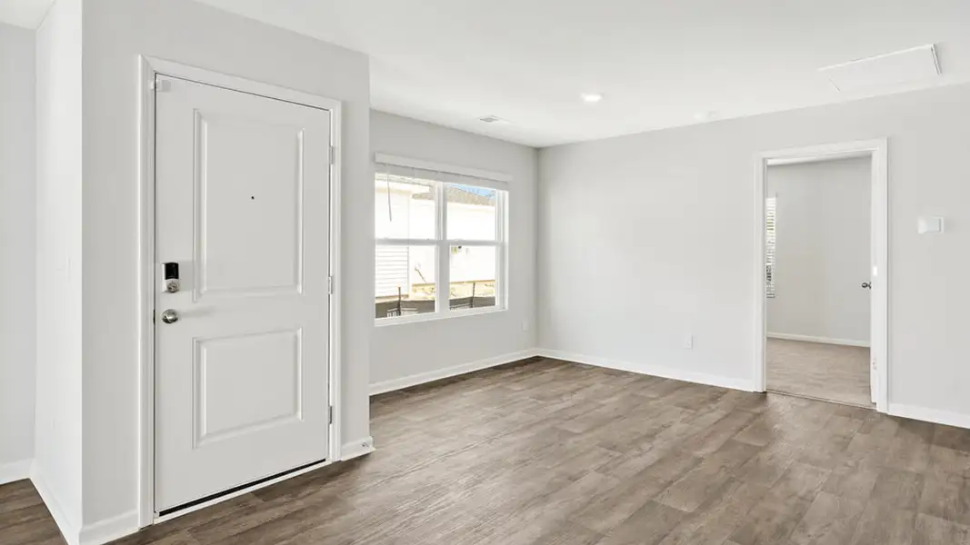 Spacious, unfurnished interior of a new home in Indigo Preserve Townhomes, Leland (Image 21).
