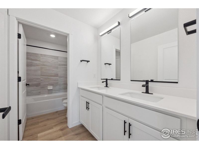 Furnished interior view inside a new home in Hansen Farm, Fort Collins (Image 10).