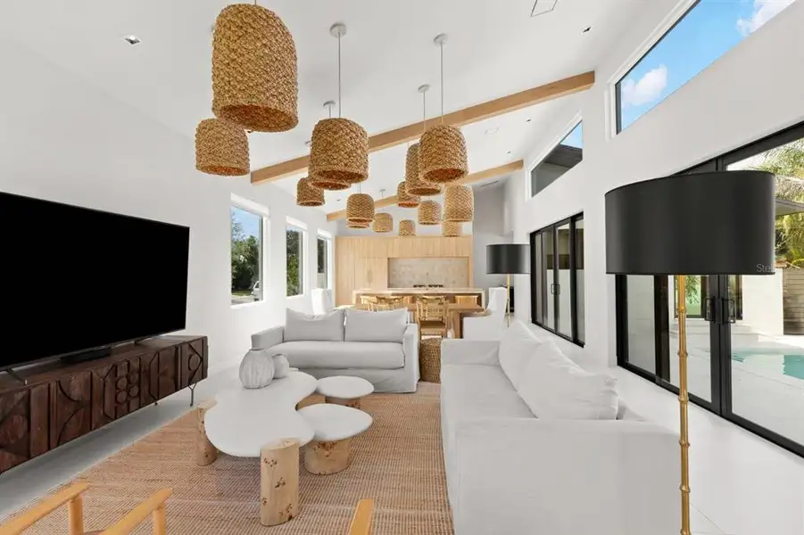 Furnished interior view inside a new home in , St. Petersburg (Image 7).