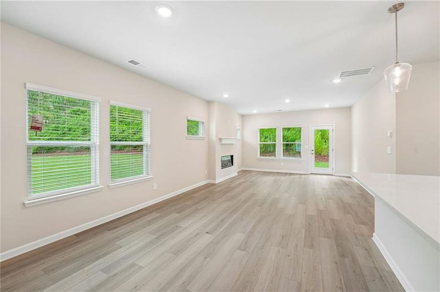 Spacious, unfurnished interior of a new home in Hemingway - Reserve Series, Cumming (Image 26). Spacious, unfurnished interior of a new home in Hemingway - Reserve Series, Cumming (Image 26).