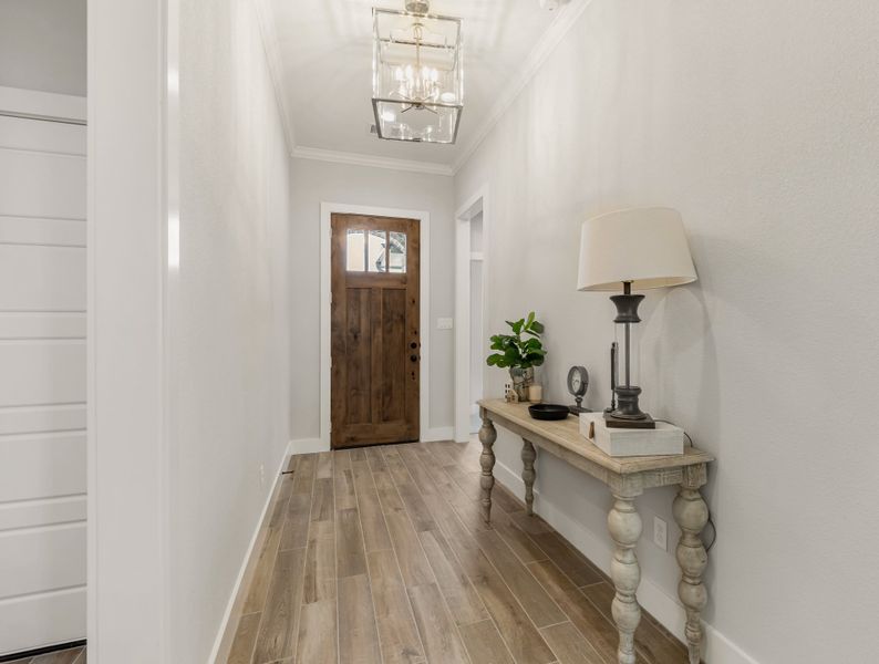 Representative furnished interior of a home built from the The Maggie by Reece Homes in Traditions, Bryan (Image 38).