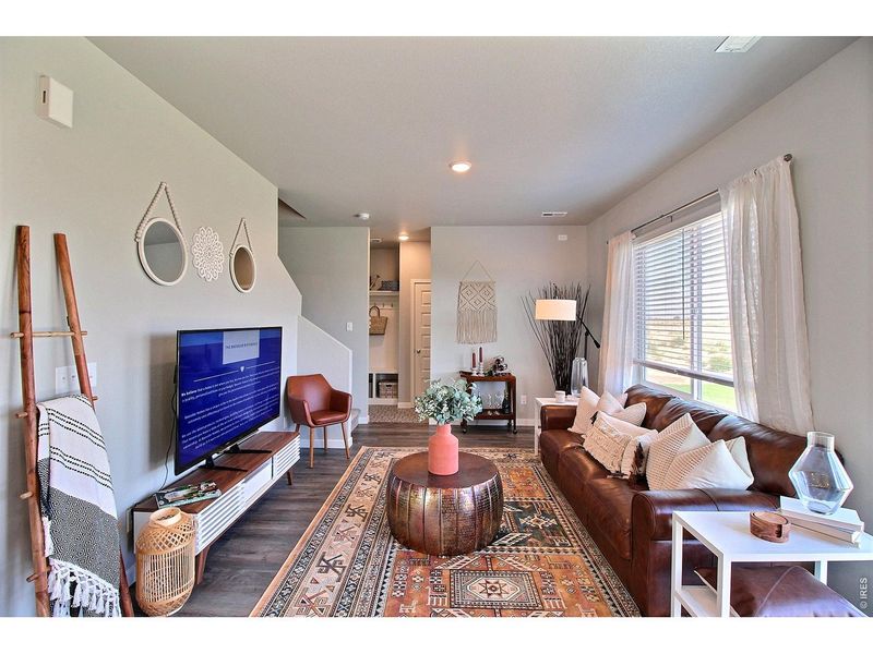 Furnished interior view inside a new home in Liberty Draw, Evans (Image 37). Furnished interior view inside a new home in Liberty Draw, Evans (Image 37).