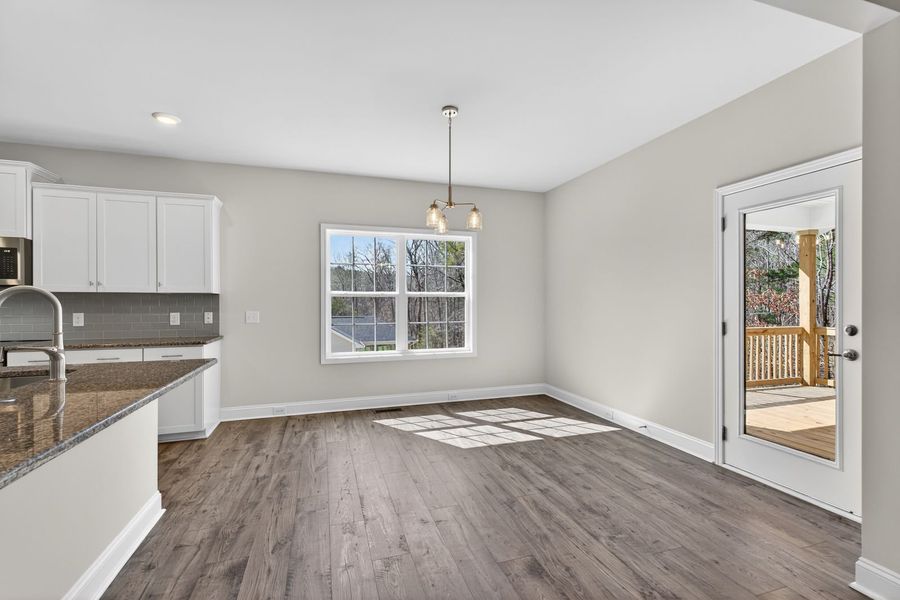 Spacious, unfurnished interior of a new home in Crystal Village, Albemarle (Image 10).