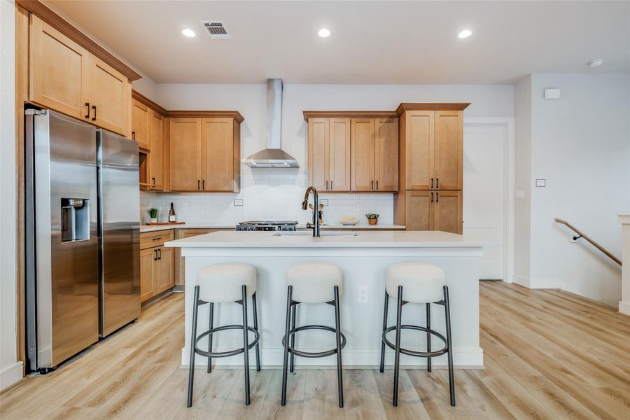 Furnished interior view inside a new home in Highland Gardens, Houston (Image 13).