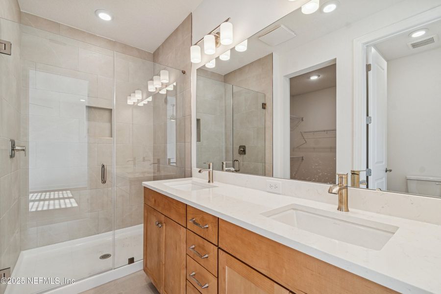 Furnished interior view inside a new home in Seven Pines 24' Rear Entry Townhomes, Jacksonville (Image 7).