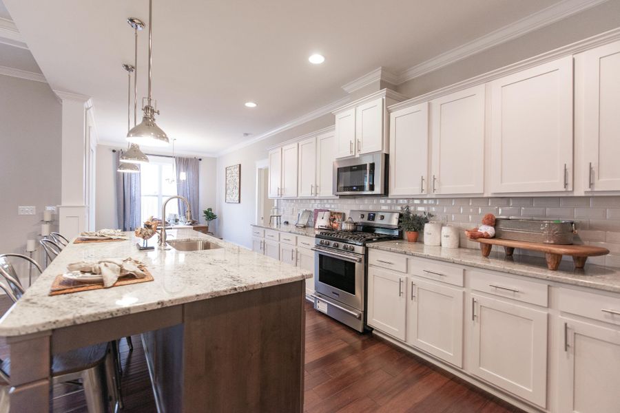 Representative furnished interior of a home built from the McKinley by Bill Clark Homes in The Sanctuary at Sunset Beach, Sunset Beach (Image 81). Representative furnished interior of a home built from the McKinley by Bill Clark Homes in The Sanctuary at Sunset Beach, Sunset Beach (Image 81).