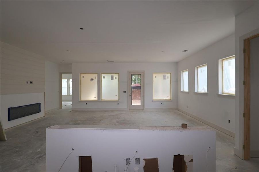 In-progress construction of a new home in , Gainesville, GA (Image 5).