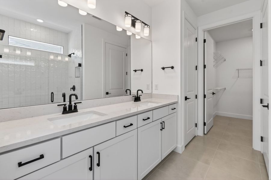 Furnished interior view inside a new home in Costa Pointe, Vero Beach (Image 9).