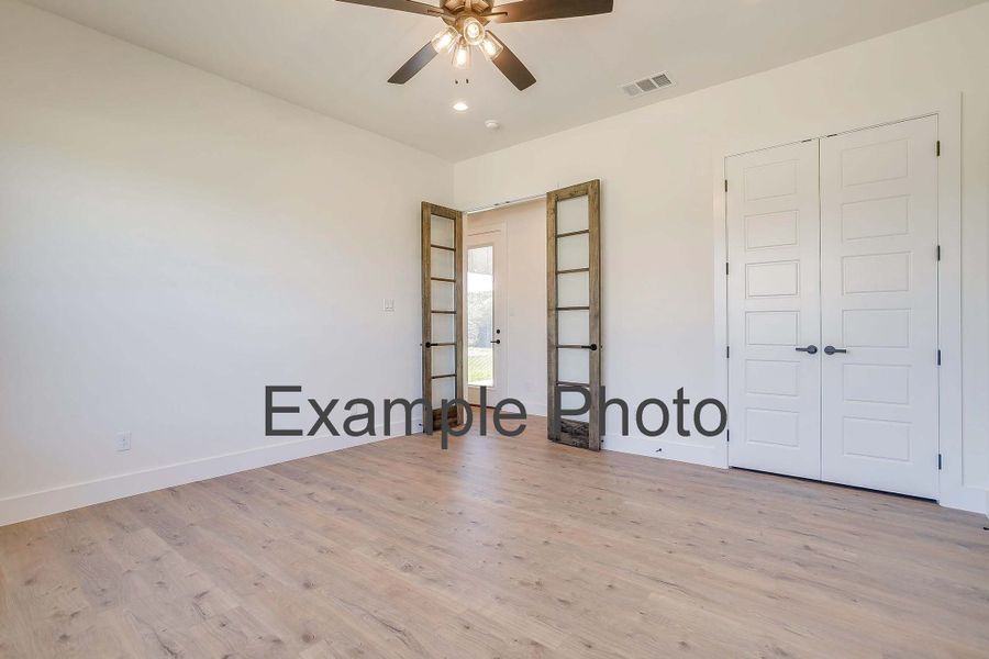 Representative unfurnished interior of a home built from the The San Antonio by Kenmark Homes in Paloma Ranches, Justin (Image 17). Representative unfurnished interior of a home built from the The San Antonio by Kenmark Homes in Paloma Ranches, Justin (Image 17).