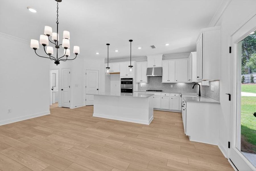 Furnished interior view inside a new home in Nichols Farm, Dacula (Image 16).