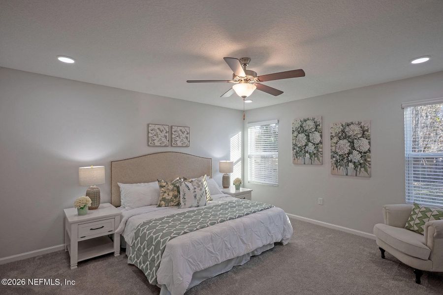 Furnished interior view inside a new home in , Jacksonville (Image 28). Furnished interior view inside a new home in , Jacksonville (Image 28).