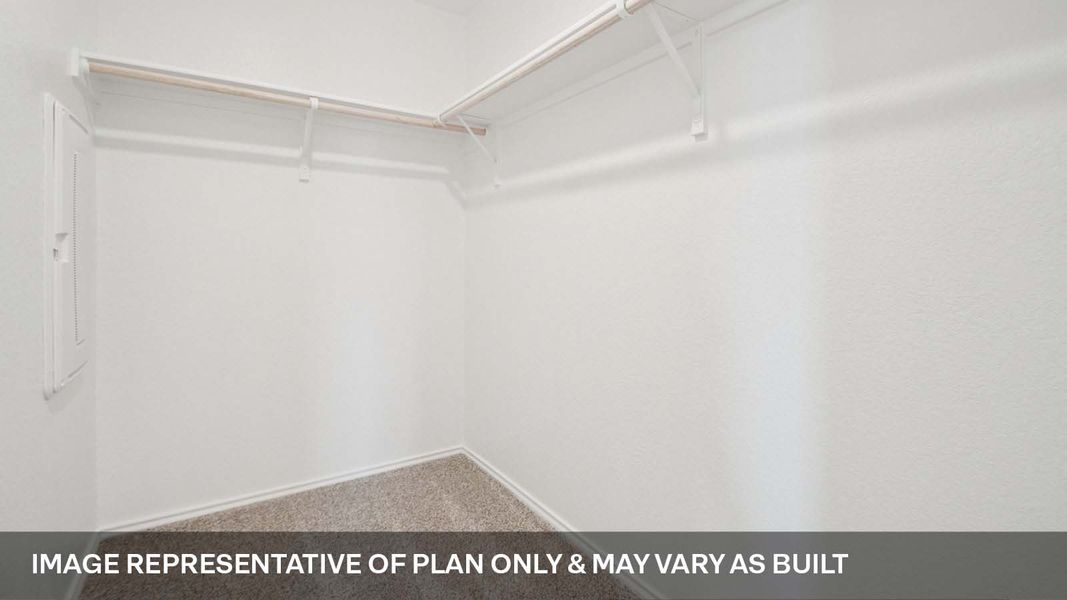Representative unfurnished interior of a home built from the The Madeline by D.R. Horton in Valverde, Bastrop (Image 23).