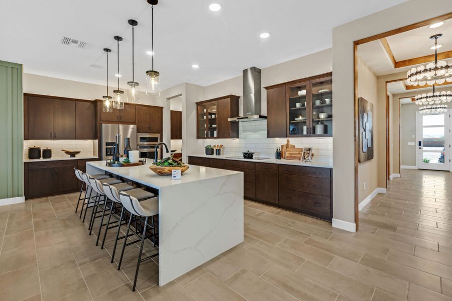 Representative furnished interior of a home built from the Hibiscus by Mattamy Homes in Tavira at Twin Peaks, Oro Valley (Image 10).