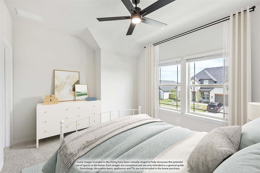 Furnished interior view inside a new home in Sonoma Verde, Rockwall (Image 14).